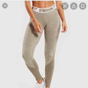 Gym shark Flex Leggings Khaki/Marl